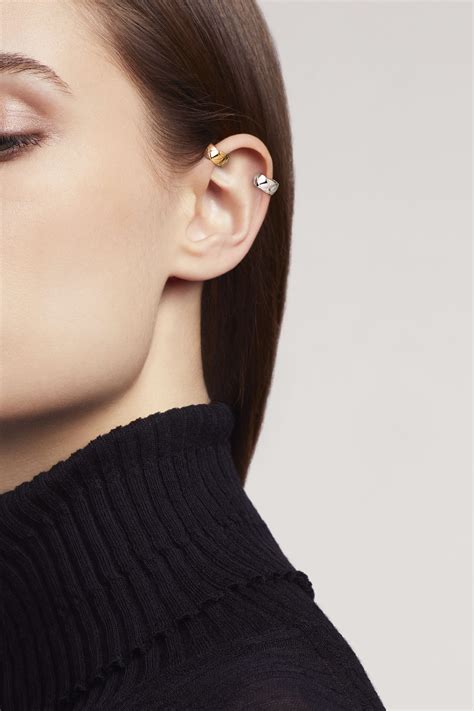 chanel ear cuff price|chanel earrings.